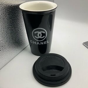 COPY - CC Black and White Logo Travel Cup